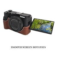 Amazon.co.jp: VOVMOEYA カメラハーフケース Canon PowerShot V1